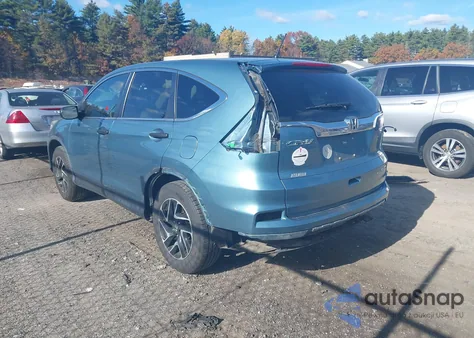 2016 Honda Cr-V Se z USA, uszkodzony, nr VIN 5J6RM4H46GL079686